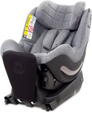 Автокрісло Avionaut AeroFIX Grey Melange для дітей зростом 67-105 см (0-18кг)